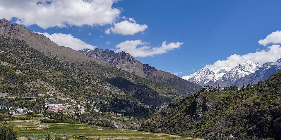 Keylong - District headquarters of Lahaul