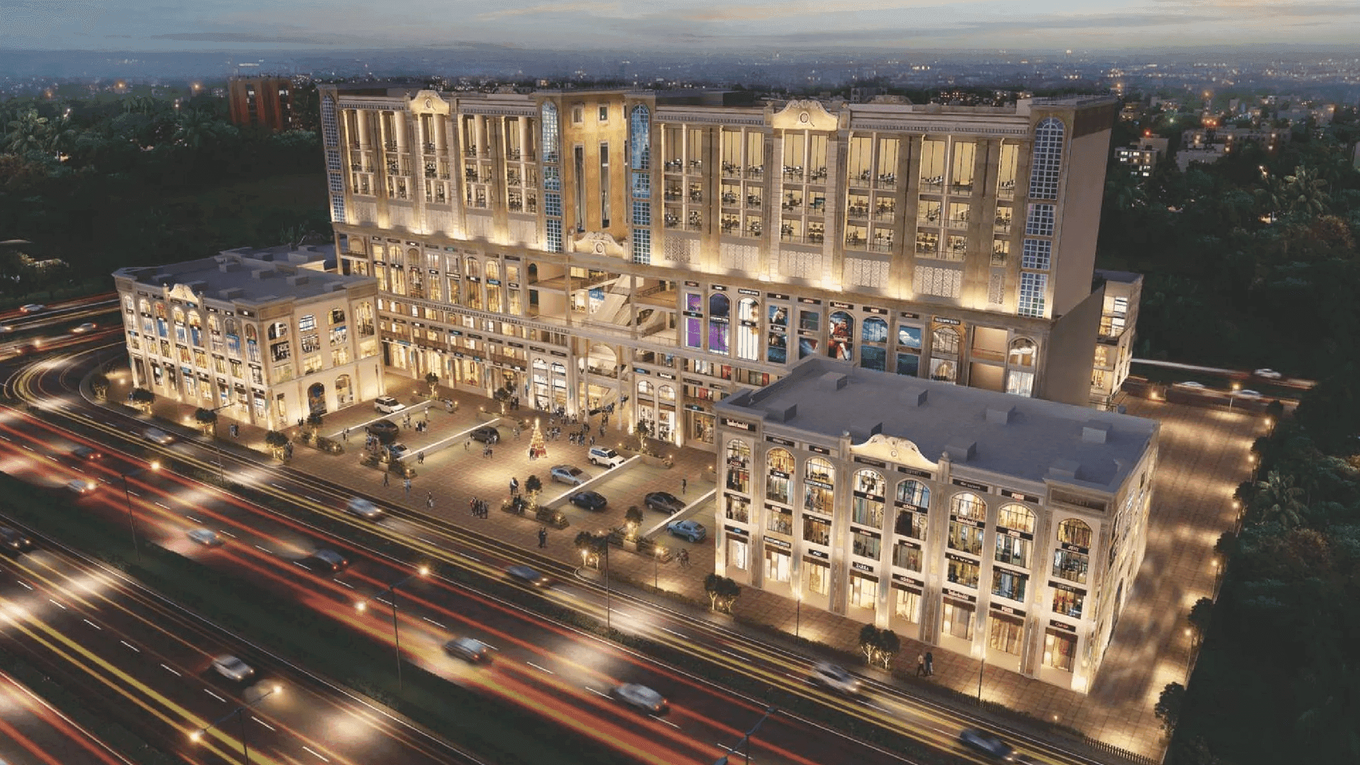 Mohali - Downtown cityscape